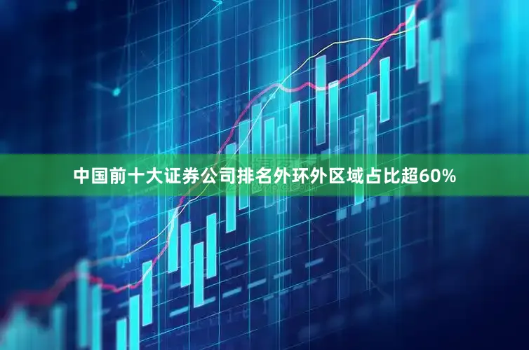 中国前十大证券公司排名外环外区域占比超60%